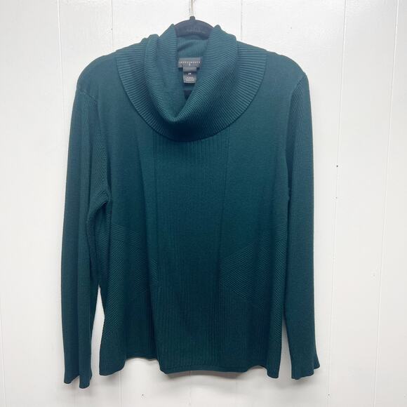 Investments II Womens Cowl Neck Sweater 2X Pullover Career Workwear Office Soft - Picture 1 of 11